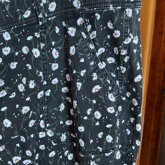 Lane Bryant Black Floral Print Pants Size 28 4X - Picture 3 of 6